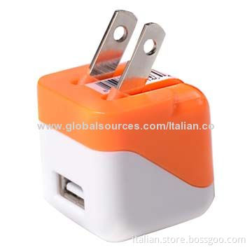 Smart USB Wall Charger for iPhone with 5V/1A Output